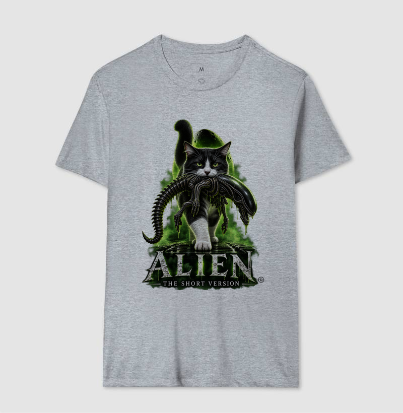 Camiseta Alien – The Short Version Gatos (frajolinha) - Imagem 8