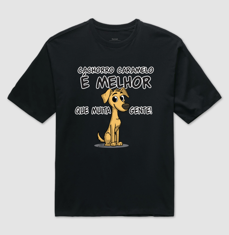 Camiseta Cachorro Caramelo - Imagem 2