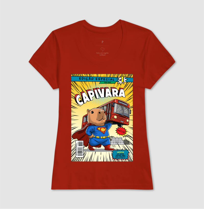 Camiseta Super Capivara - Imagem 11
