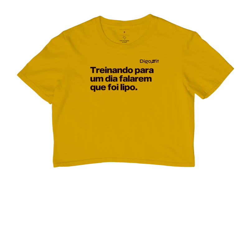 CROPPED ACADEMIA TREINANDO PARA DIZEREM QUE FOI LIPO - Imagem 8