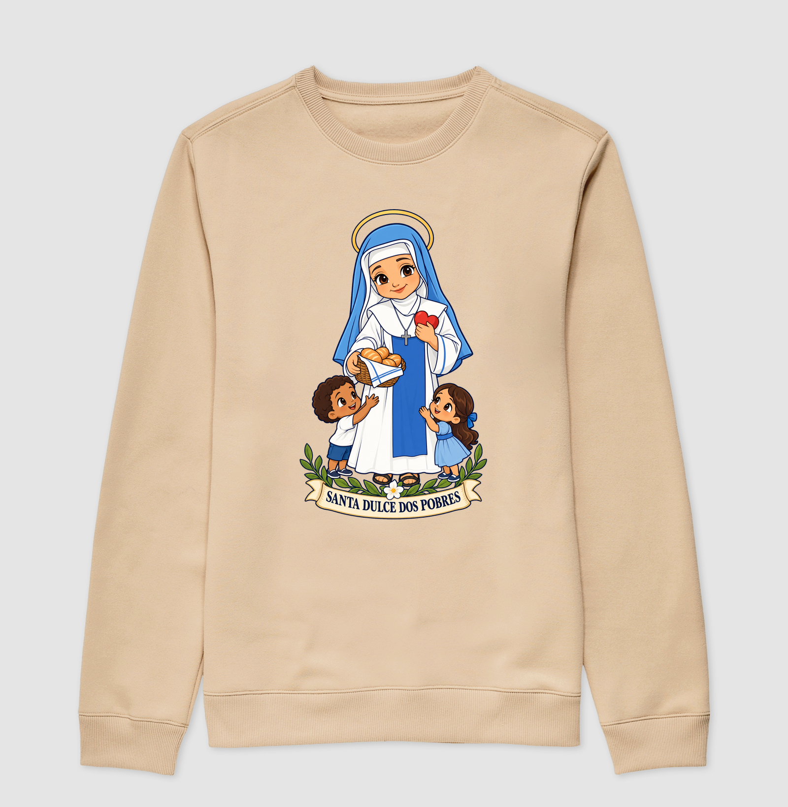 Santa Dulce dos Pobres estilo chibi - Imagem 3