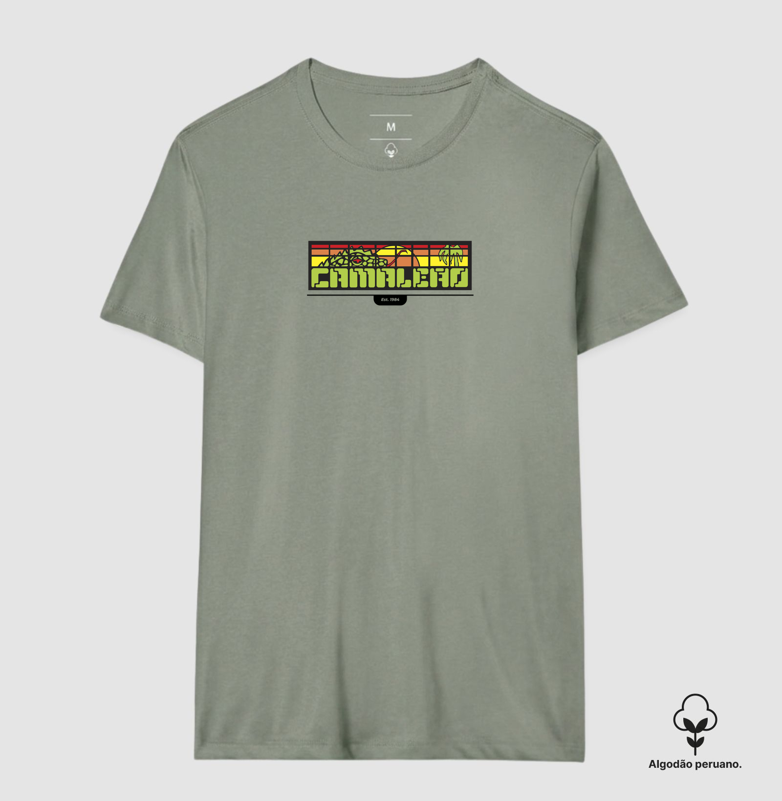 Camiseta Premium Masculina Camaleão - Marca 1984 - Imagem 6