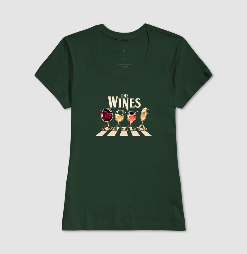 Camiseta The Wines – Taças de Vinho na Faixa de Pedestres - Imagem 11