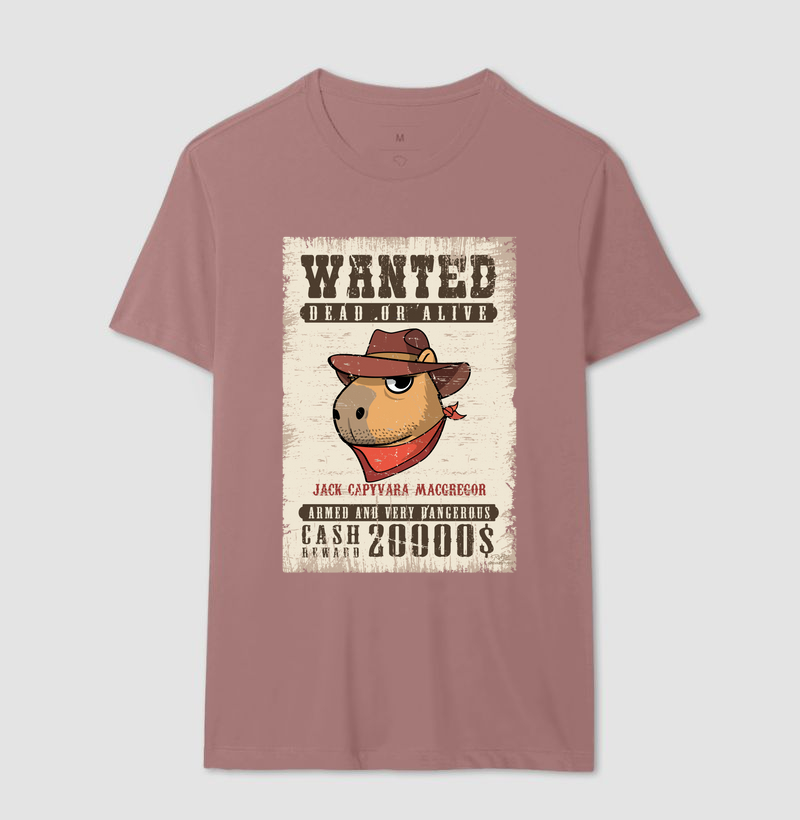Camiseta Wanted Capivara - Imagem 16