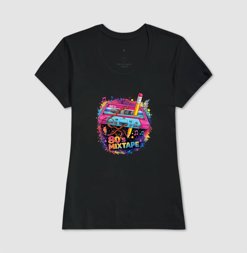 Camiseta Mix Tape Retro - Imagem 3