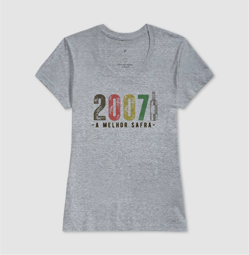 Camiseta Vinho - A Melhor Safra 2007 - Imagem 9