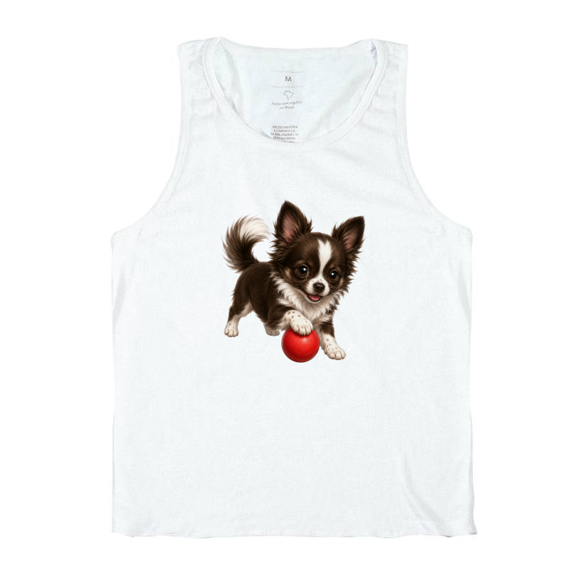 Chihuahua Pelo Longo Marrom - Desenho Animado - Imagem 2