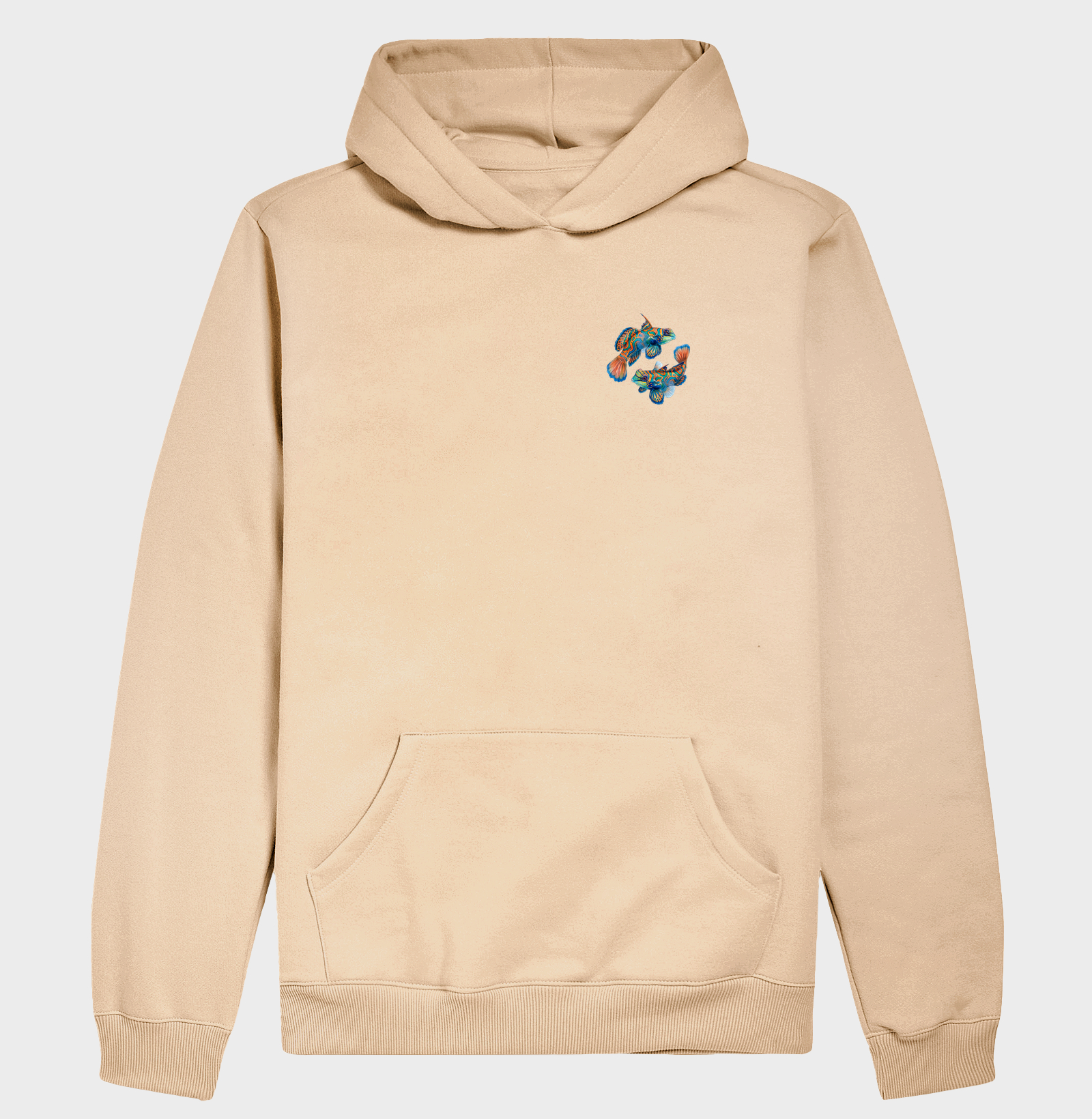Peixes - Mini - Mandarim Real - Moletom Hoodie - Imagem 7