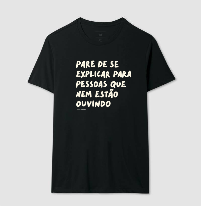 Camiseta Pare de Se Explicar - Imagem 2