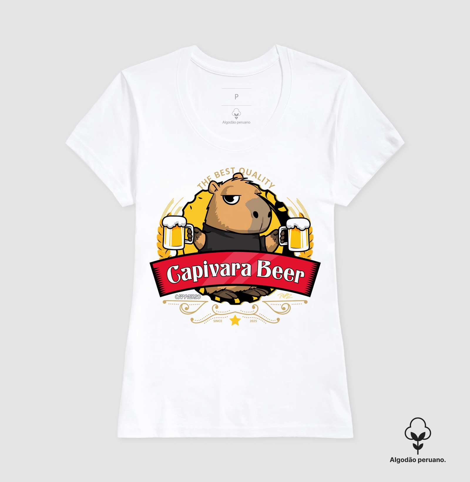 Camiseta Capivara Beer - Imagem 5
