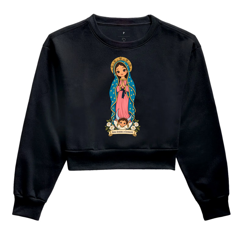 Nossa Senhora de Guadalupe estilo chibi - Imagem 2