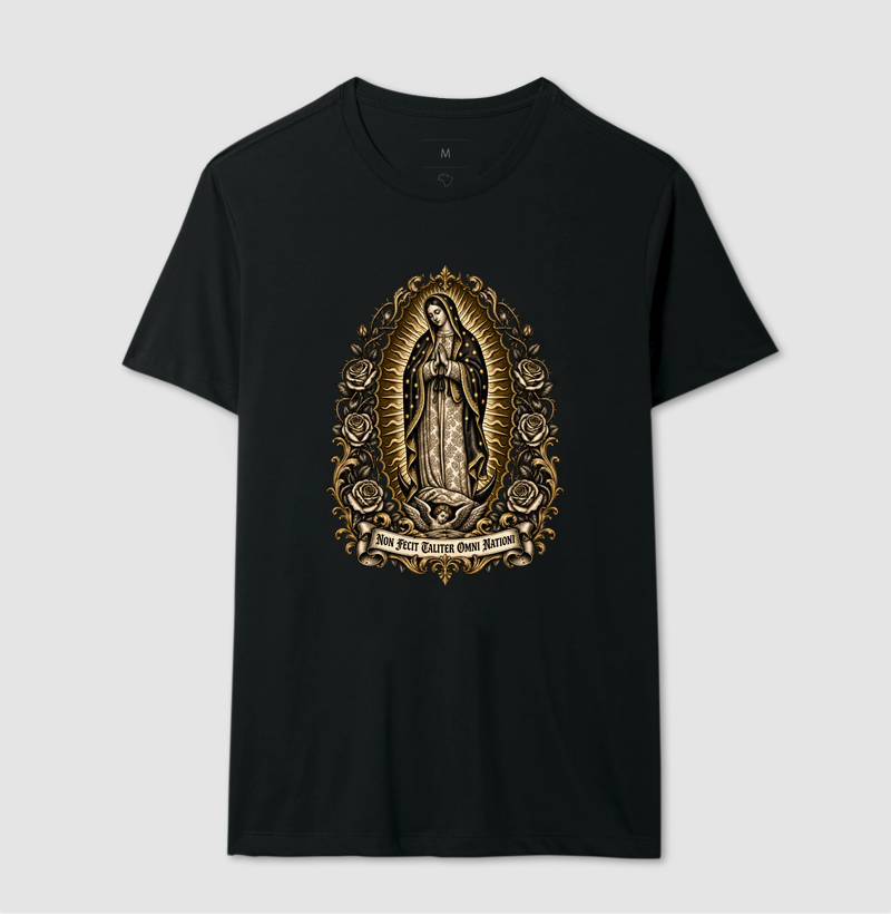 Nossa Senhora de Guadalupe em Xilogravura - Imagem 2