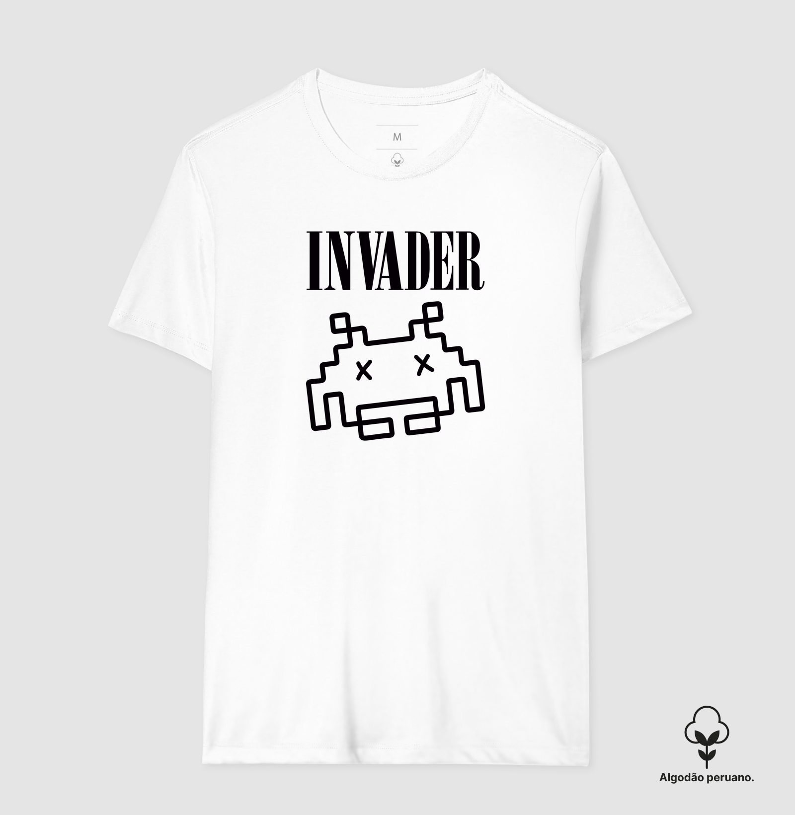 Camiseta Algodão Peruano Invader - Imagem 6