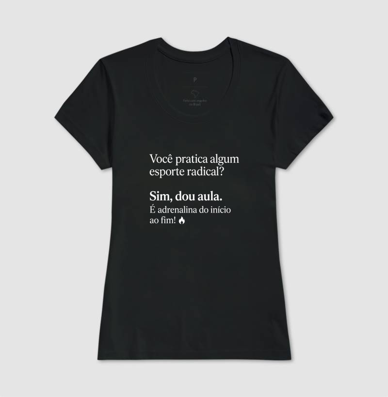 Camiseta Unissex Algodão Esporte Radical - Imagem 5