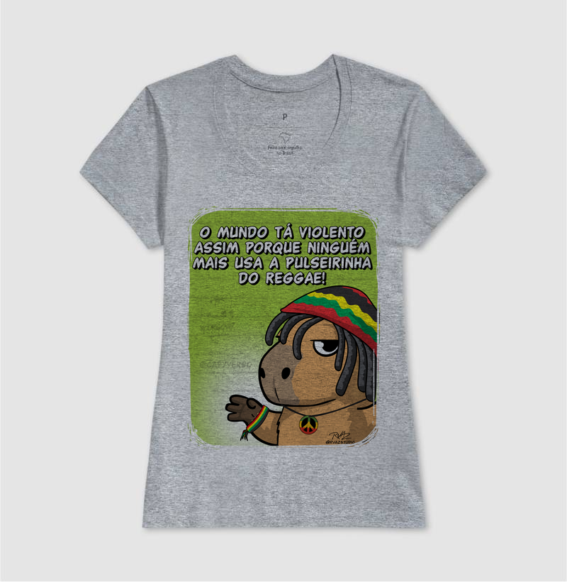 Camiseta Capivara Reggae - Imagem 9