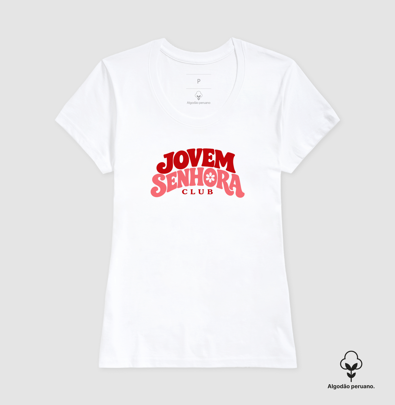 Jovem Senhora Club Algodão Peruano - Imagem 9