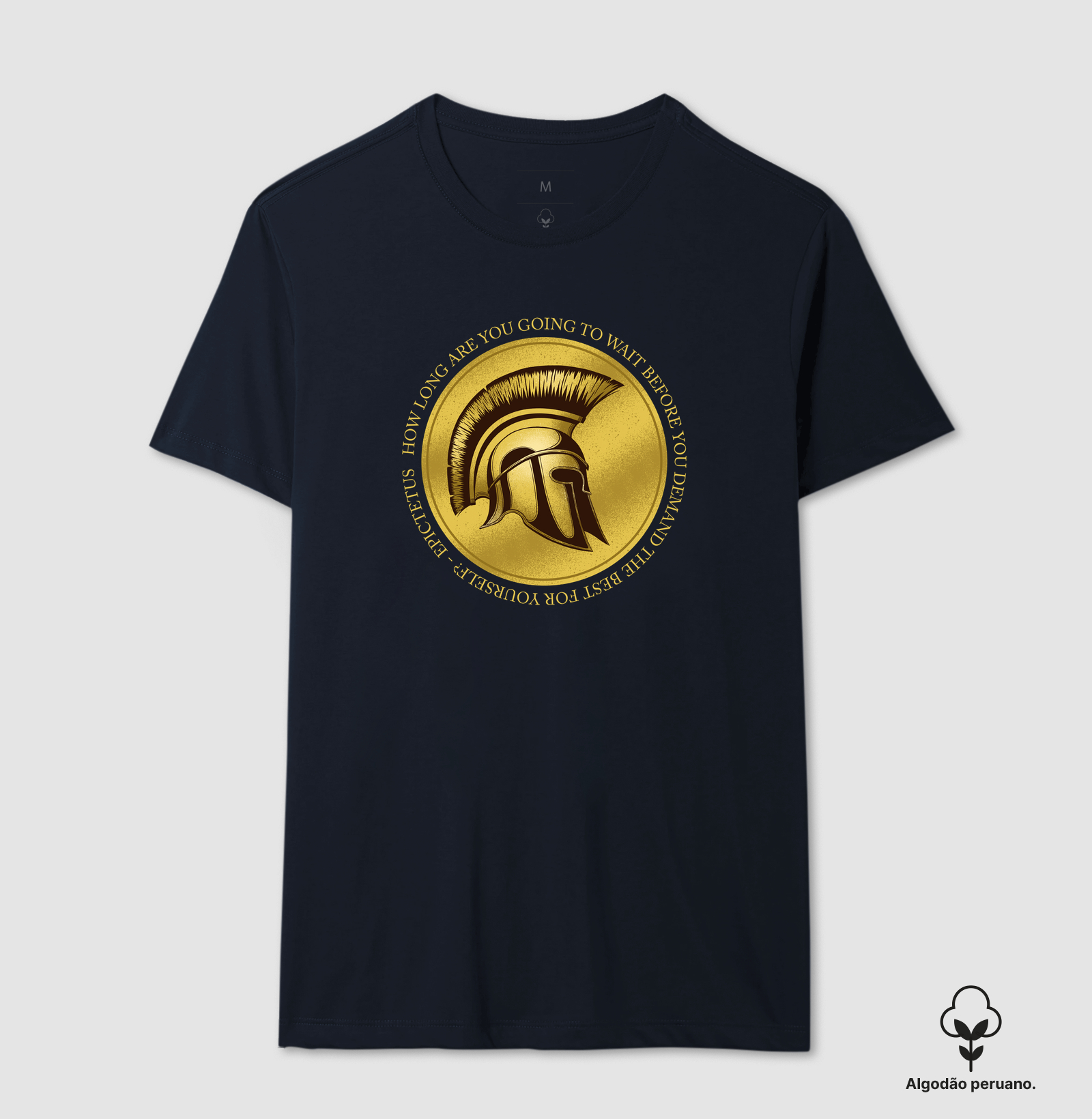 Camiseta Algodão Peruano A Melhor Versão de Si - Imagem 4
