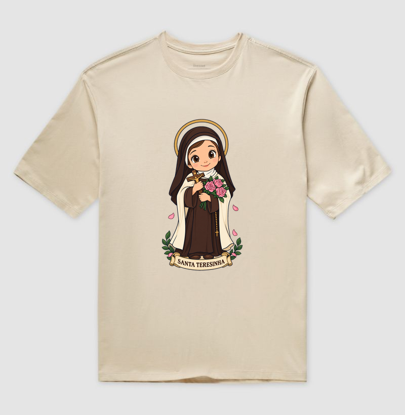 Santa Terezinha estilo chibi - Imagem 3
