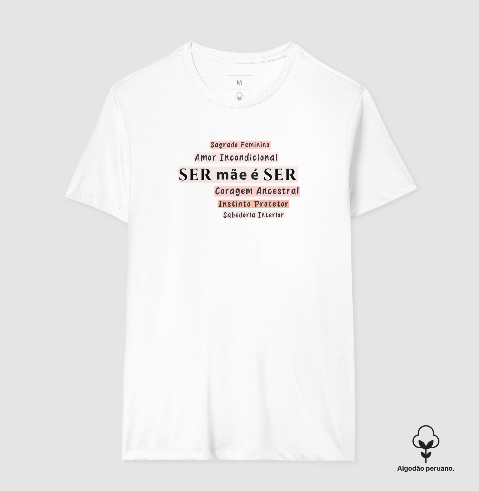Ser Mãe • Essência do Ser (algodão peruano) - Imagem 3