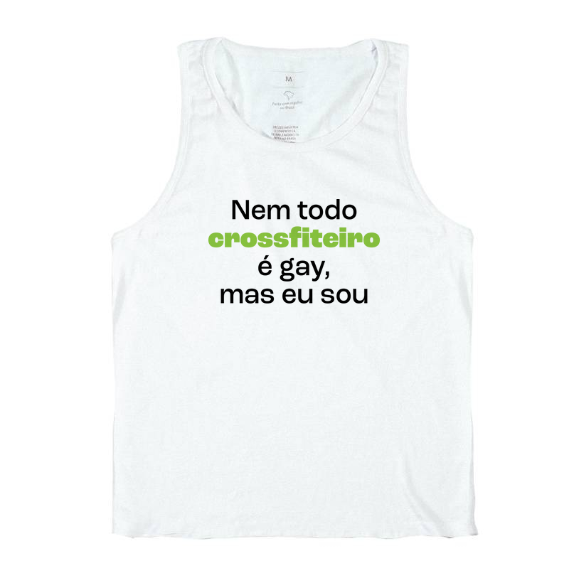 Nem todo crossfiteiro é gay, mas eu sou