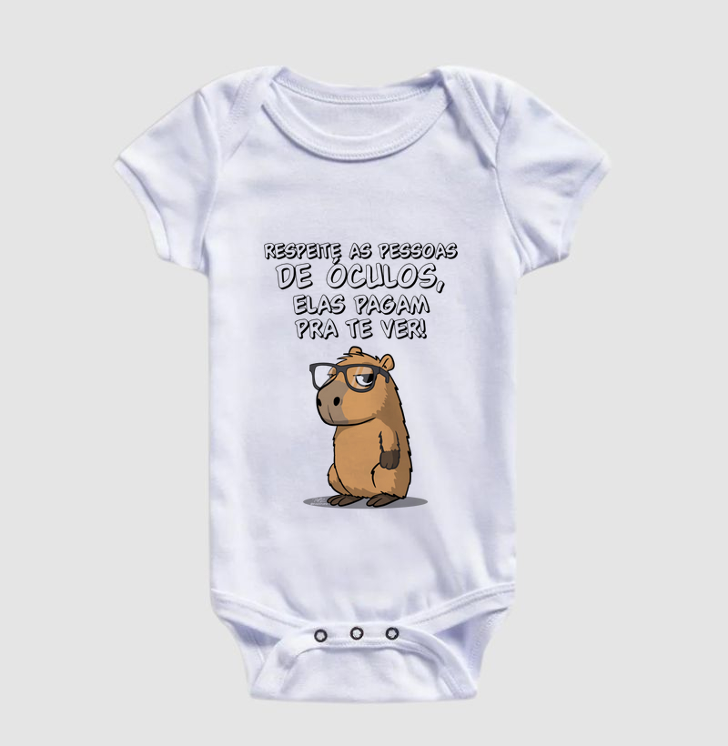 Camiseta Capivara Óculos - Imagem 3