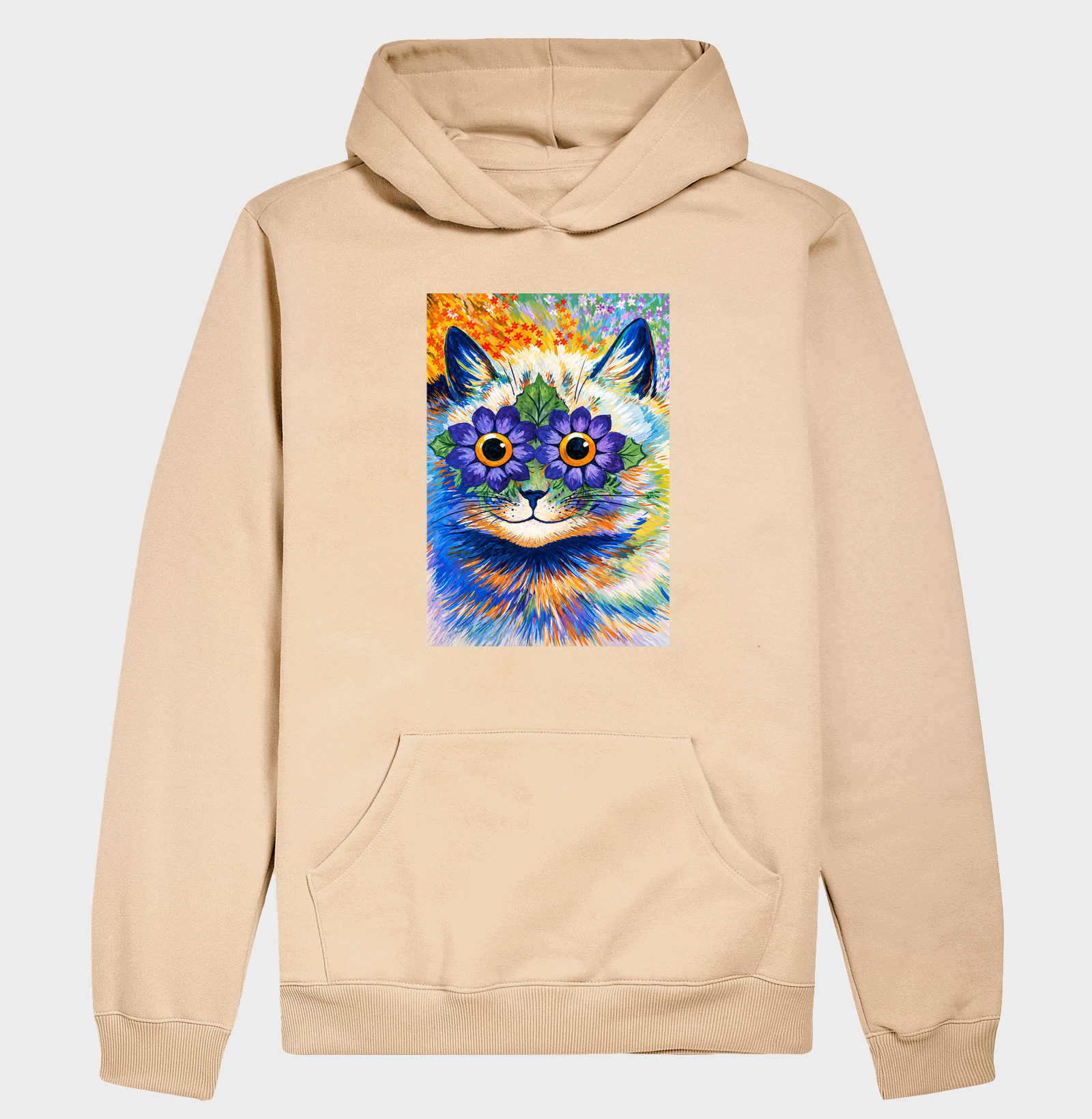 Psychedelic Flower Cat -  Louis Wain - Imagem 5