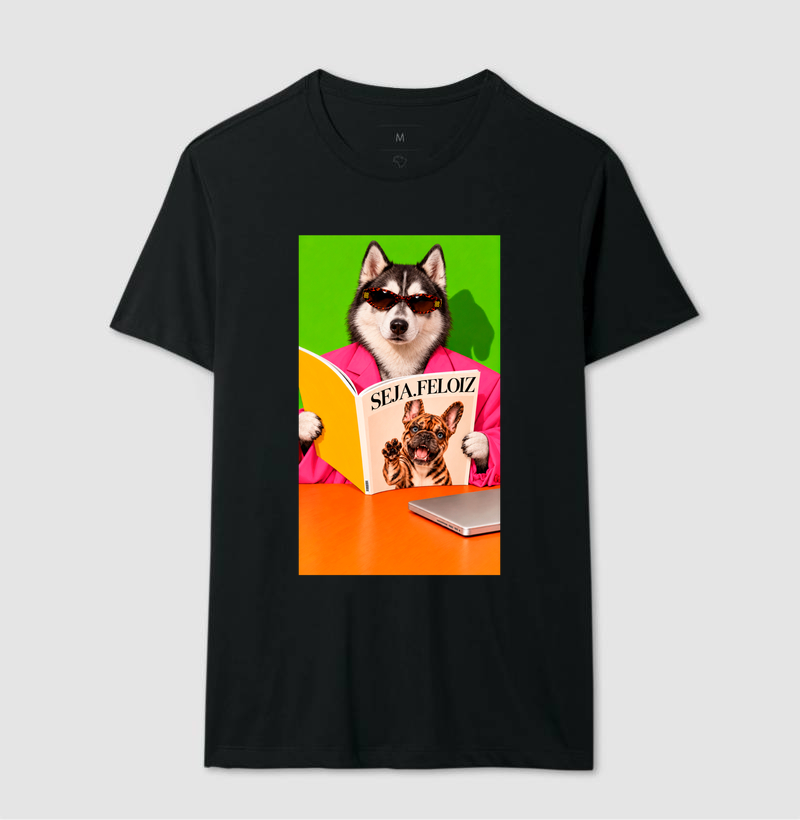 🌟🐺 Estrela de Capa — Husky Edition 🕶️✨ - Imagem 2