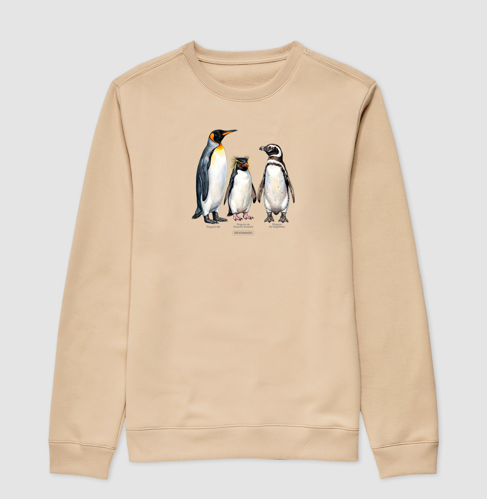 Traços Alados - Coletivo Pinguins - Moletom - Imagem 5