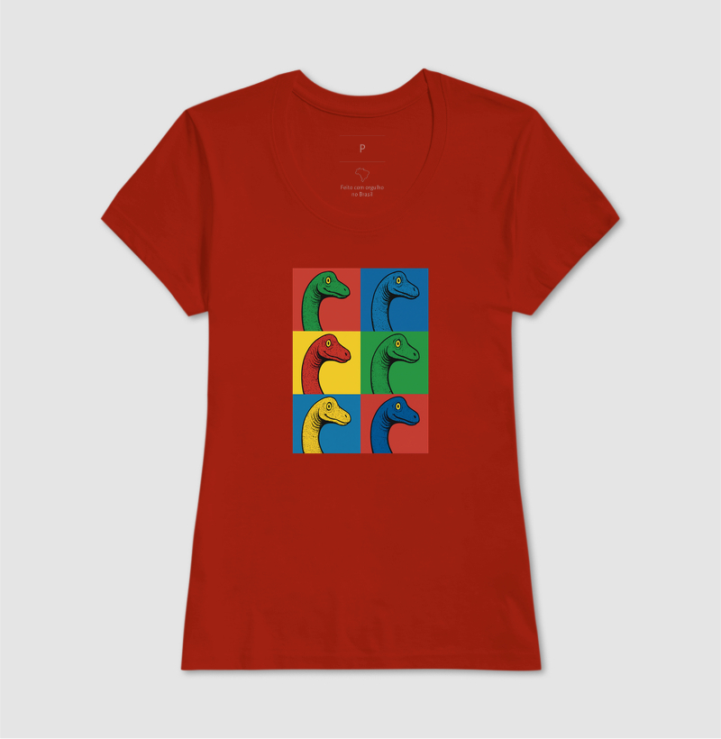 Camiseta Dino Pop Braquiossauro - Imagem 13