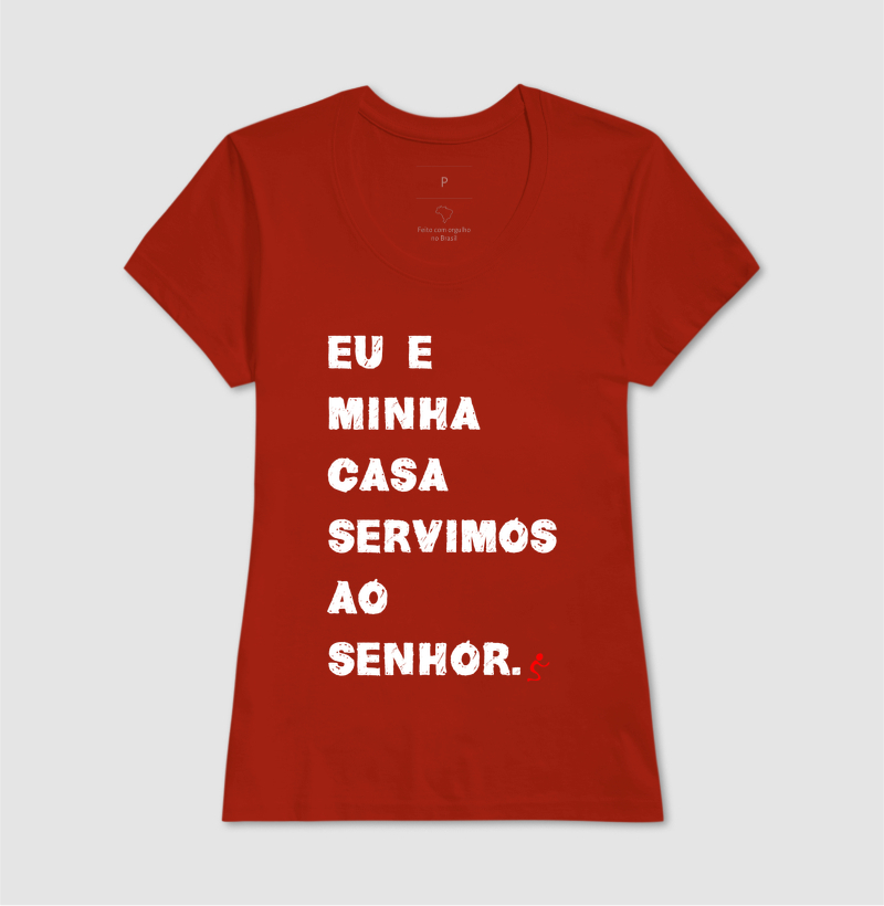 Camiseta Cristã Eu e Minha Casa Serviremos ao Senhor - Imagem 11