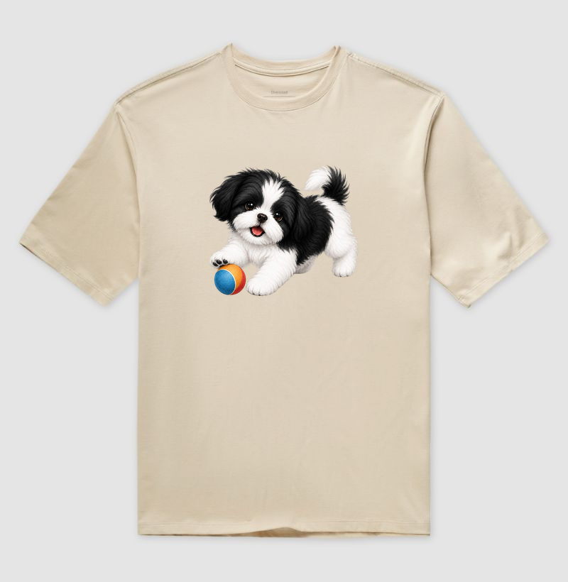 Shih Tzu Preto - Desenho Animado - Imagem 3