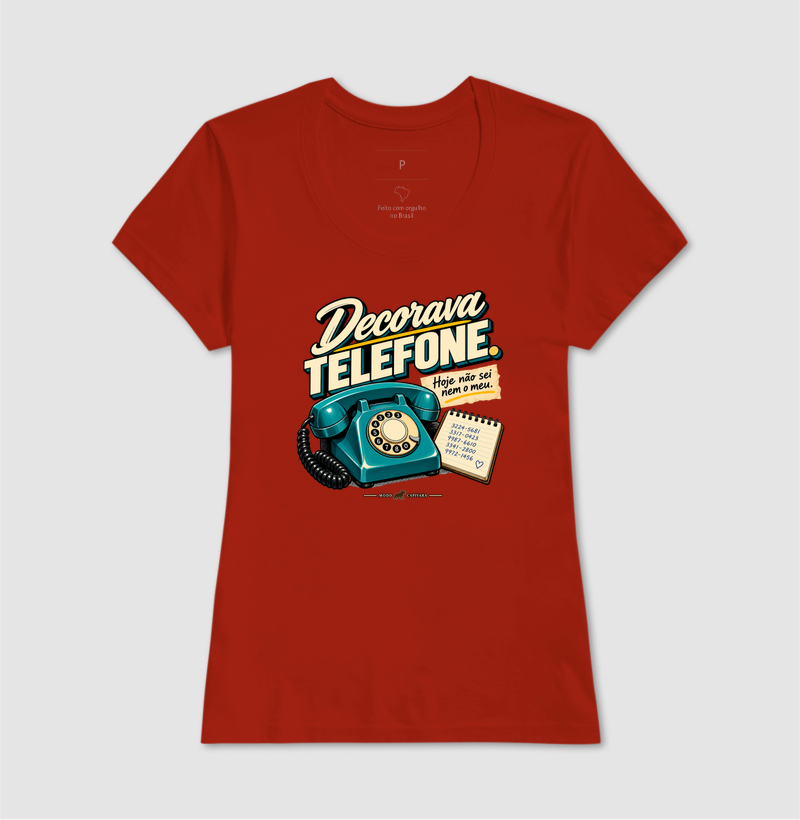 DECORAVA TELEFONE - Modo Capivara - Camiseta - Imagem 13