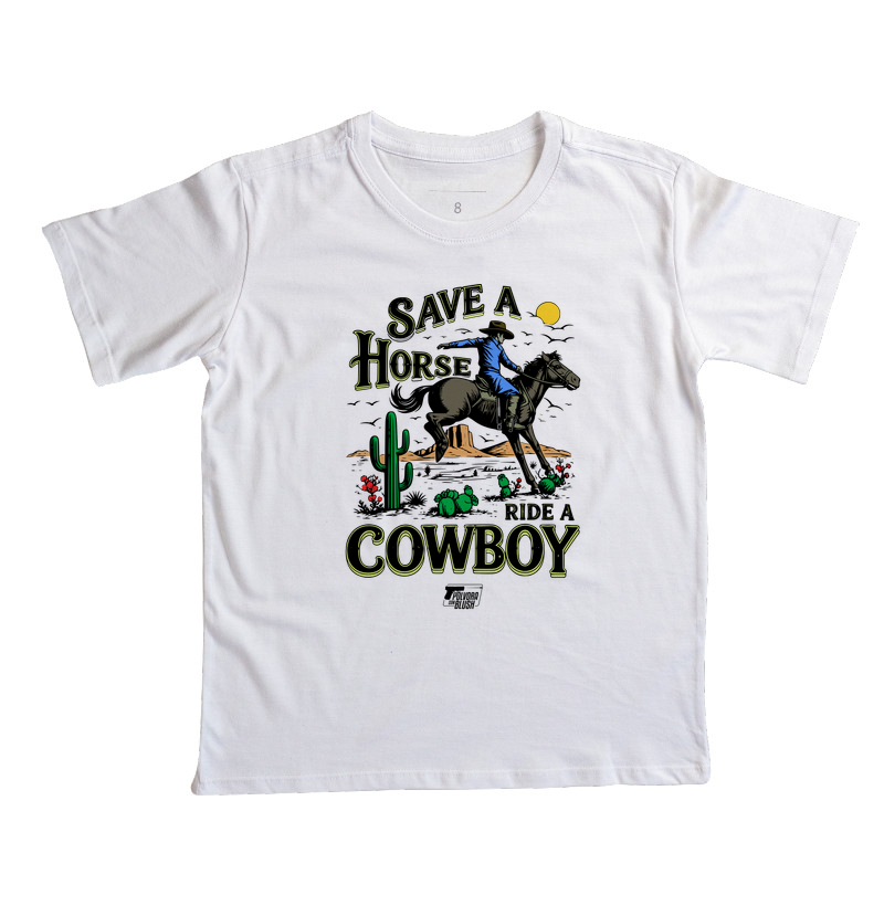 Save a Horse Ride a Cowboy Pólvora com Blush - Imagem 3