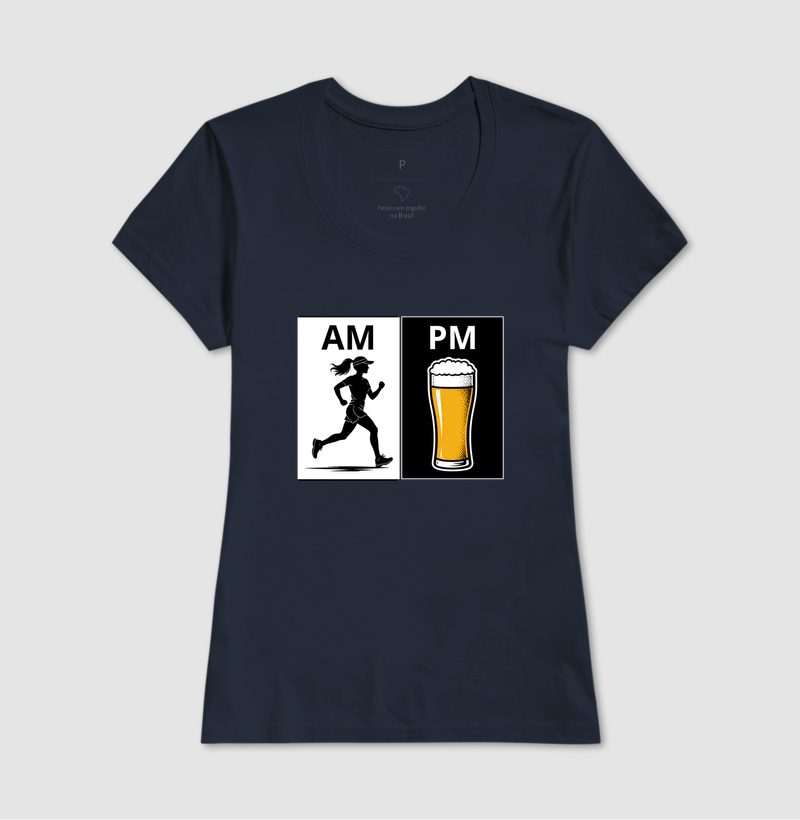 Camiseta Corrida - Corredora AM, Cerveja PM - Imagem 7