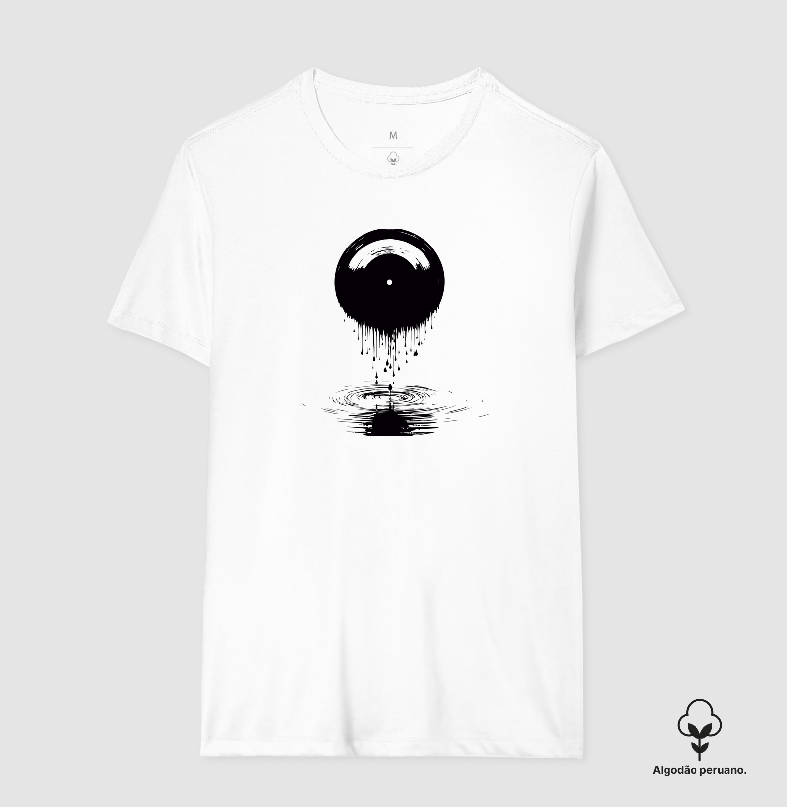 Camiseta Algodão Peruano Vinil Ink - Imagem 2