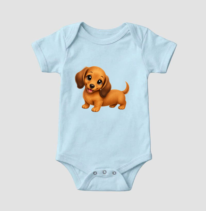 Dachshund Marrom - Desenho Animado - Imagem 4