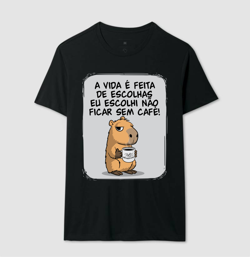 Camiseta Capivara Café - Imagem 2