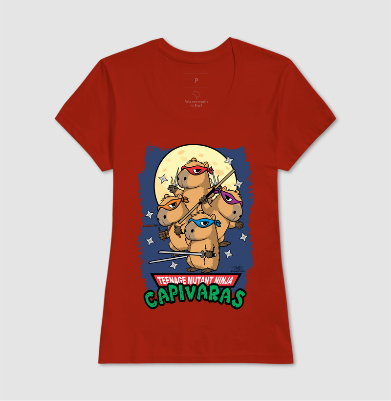 Camiseta Capivaras Ninja - Imagem 11