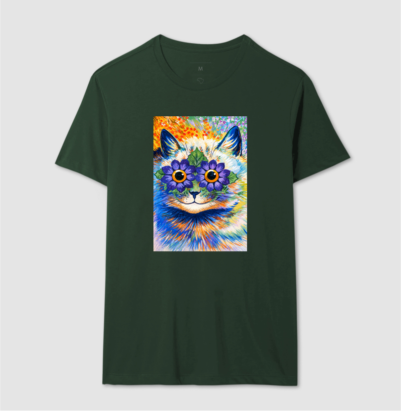 Psychedelic Flower Cat -  Louis Wain - Imagem 12