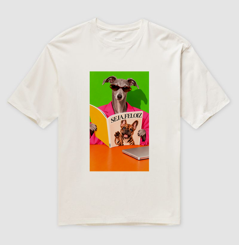 🌟🐾 Estrela de Capa — Galgo Lilac Edition 🕶️✨ - Imagem 4