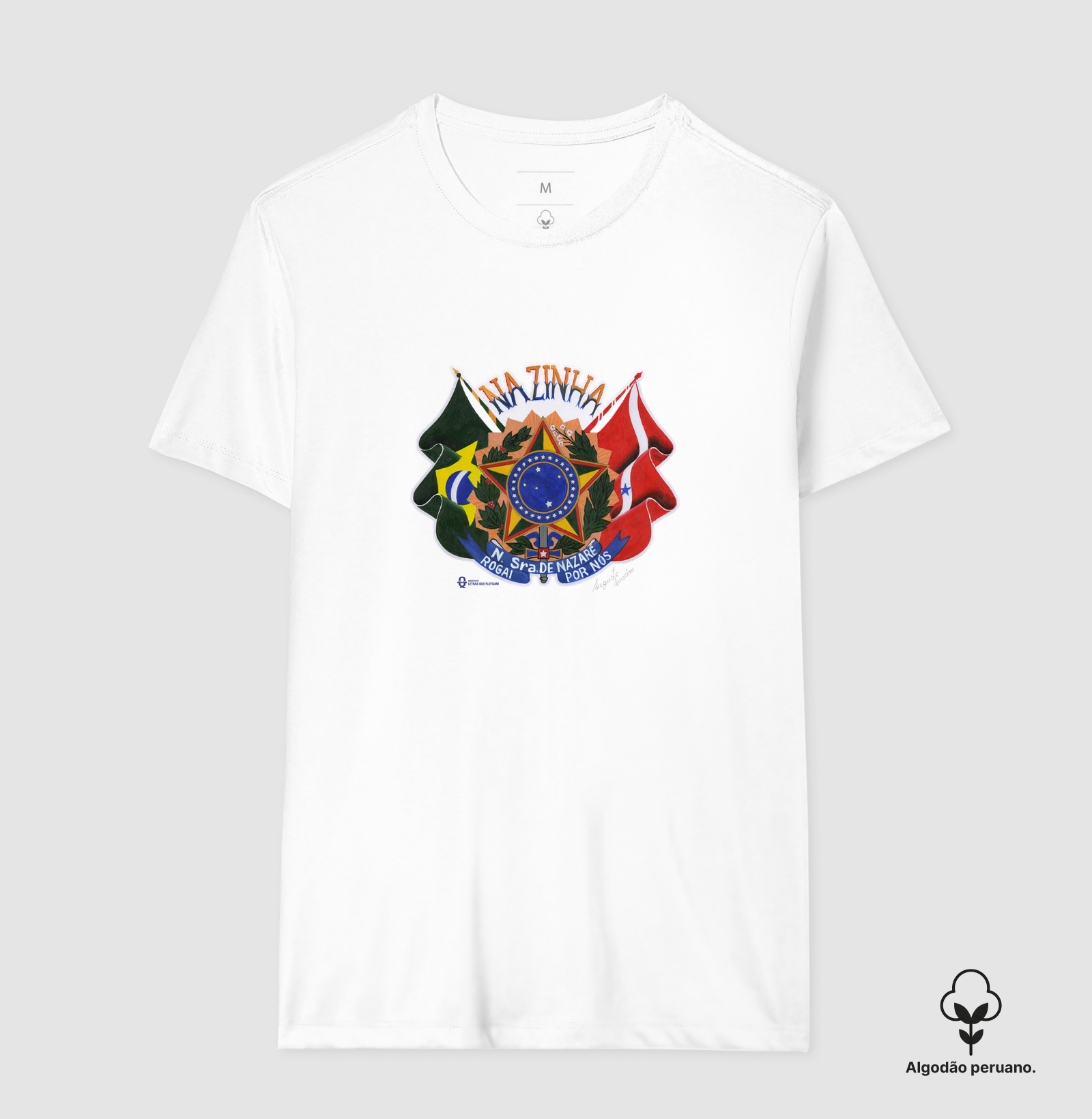 Camisa Círio - Brasão - Augusto - Imagem 4