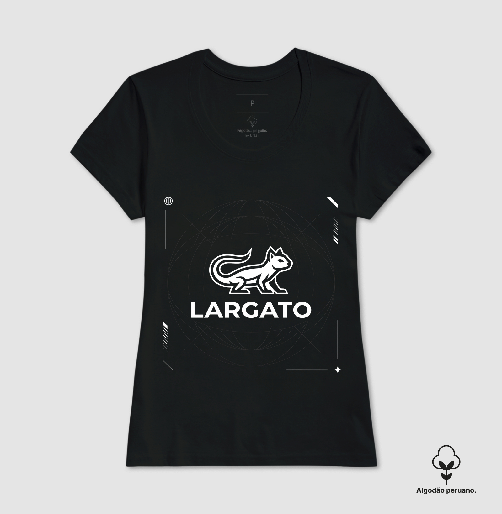 Largato WW Brand - Algodão Peruano - Imagem 2