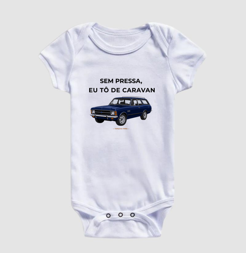 Sem pressa, eu tô de Caravan - Azul escuro 1 - Imagem 3