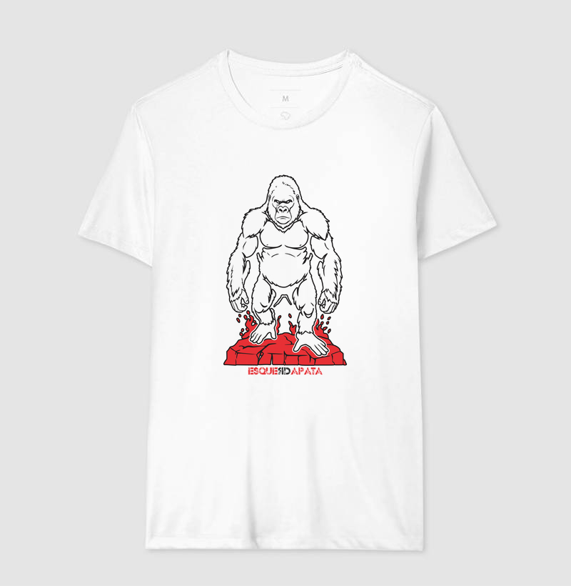 Camiseta Gorila em Algodão | EsquerdaPata - Imagem 7