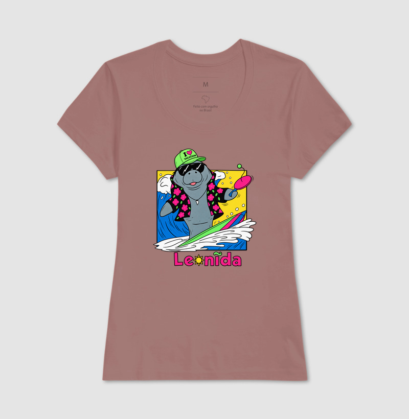 Camiseta GTA 6 Jason – Leonida Surf com Peixe Boi / Manatee - Imagem 17