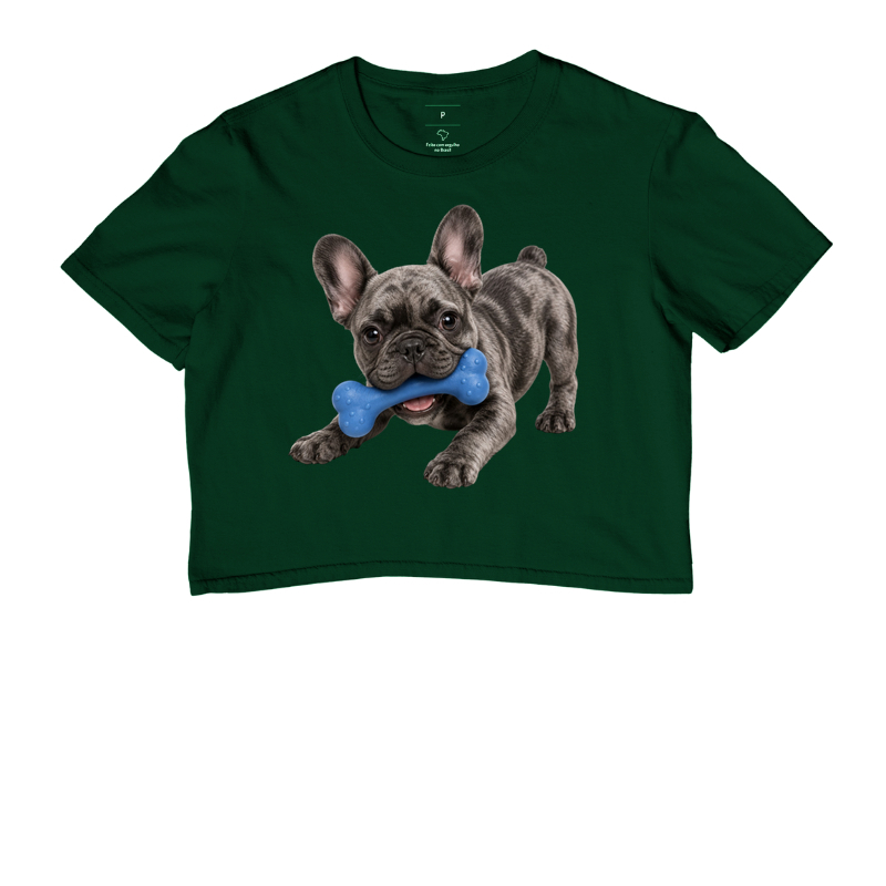 Bulldog (Buldogue) Francês Cinza - Desenho Animado - Imagem 5