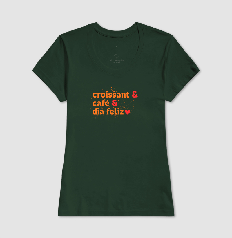 croissant café e dia feliz - Imagem 11