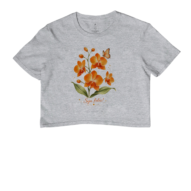 Camiseta Seja Feliz - Imagem 6