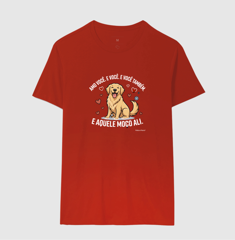 CAMISETA GOLDEN RETRIEVER AMO - Imagem 10