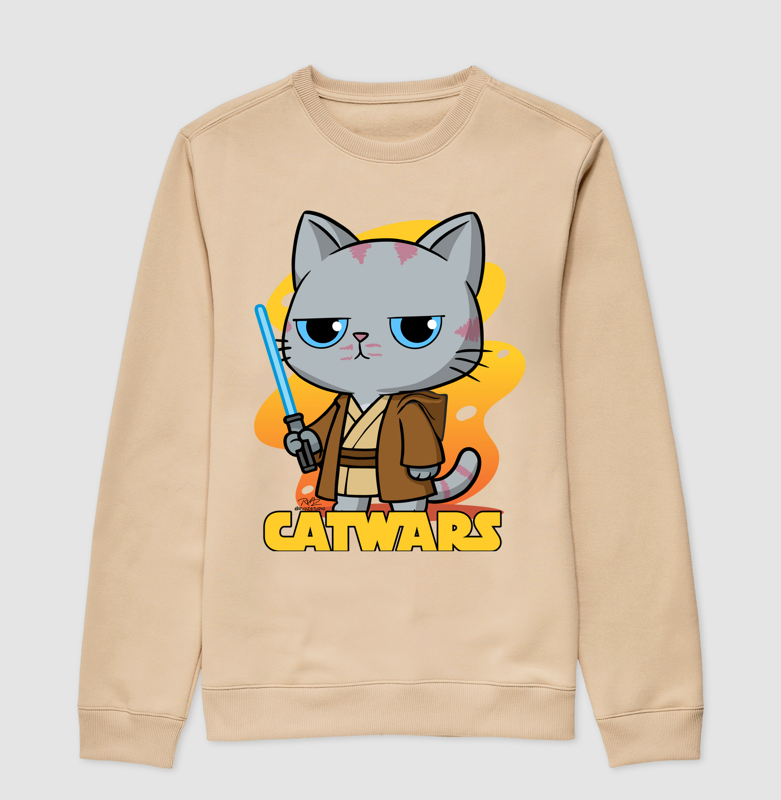 Camiseta Gato Sincero Jedi - Imagem 3